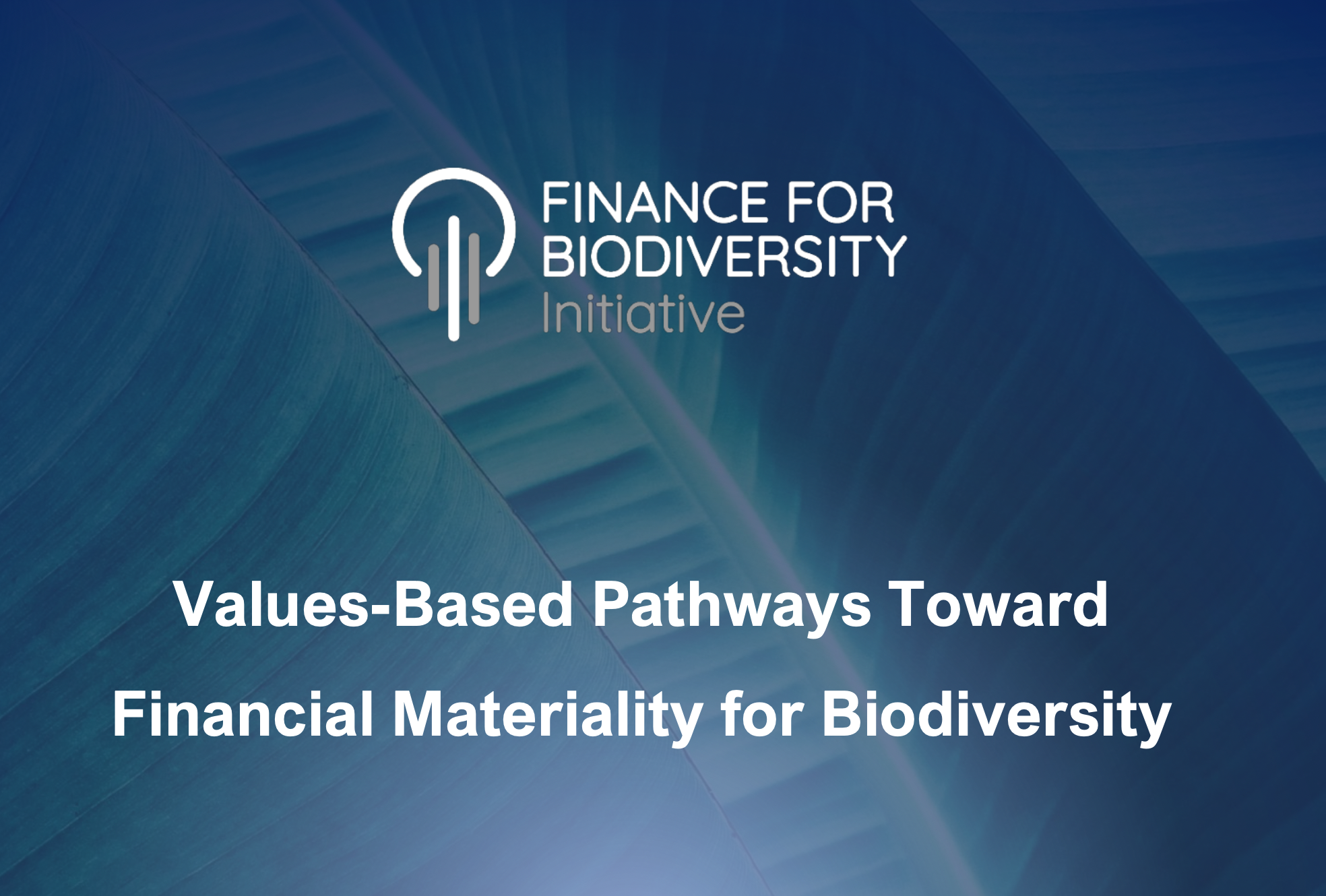 Values-Based Pathways Toward Financial Materiality for Biodiversity