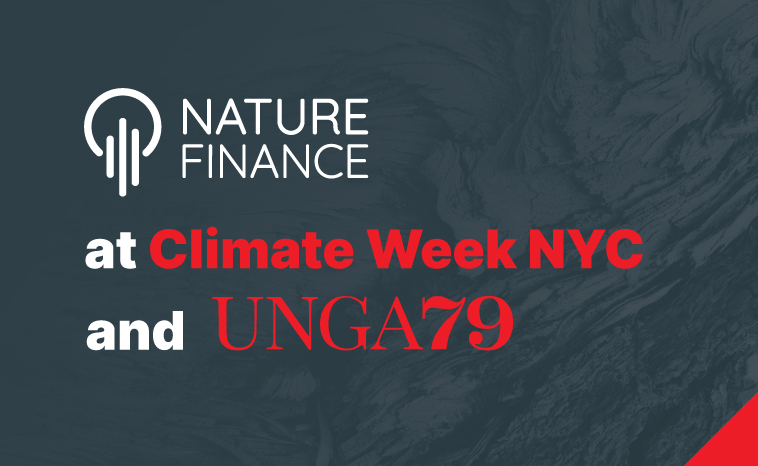 NatureFinance at Climate Week NYC/UNGA